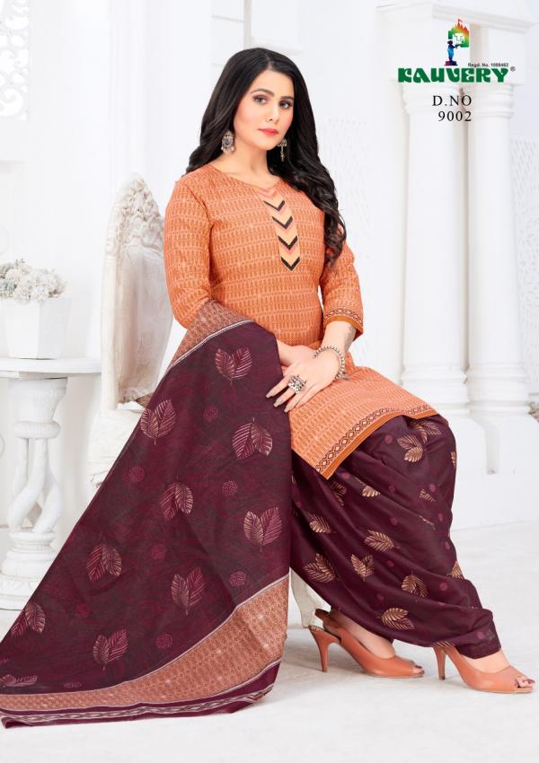 Kauvery Festival Vol-9 Cotton Designer Readymade Suit